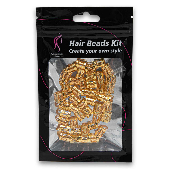 Naturally Flawless, Fashion Hair Dreadlock Beads 50 Pack - Cosmetic Connection