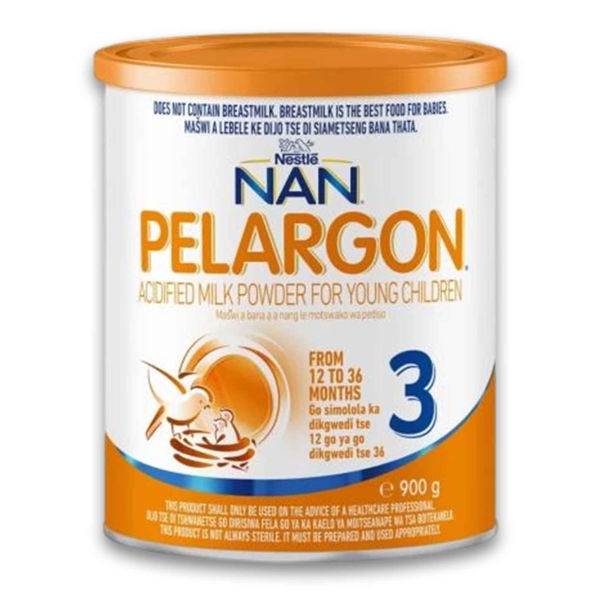 NAN Pelargon Stage 3 900g From 12 To 36 Months Acidified Milk Powd nan-pelargon-stage-3-900g-from-12-to-36-months-acidified-milk-powd
