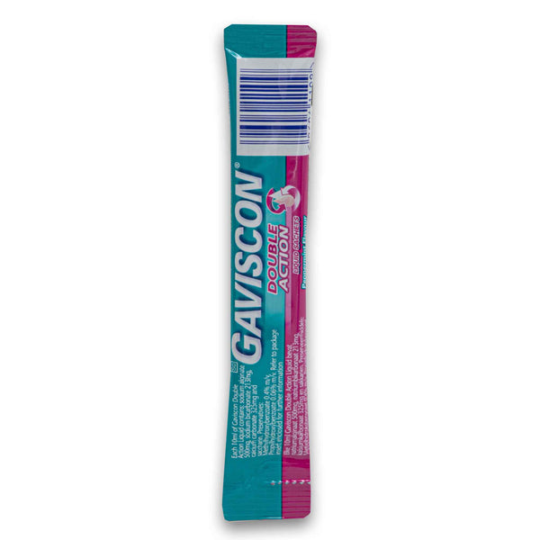 Gaviscon, Gaviscon Double Action Peppermint Sachet 10ml - Cosmetic Connection