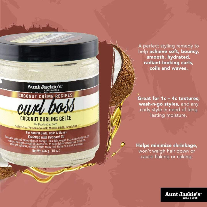 Aunt Jackie's, Curl Boss 426g - Cosmetic Connection