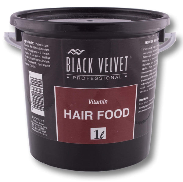 Black Velvet Hair Food 1L Cosmetic Connection