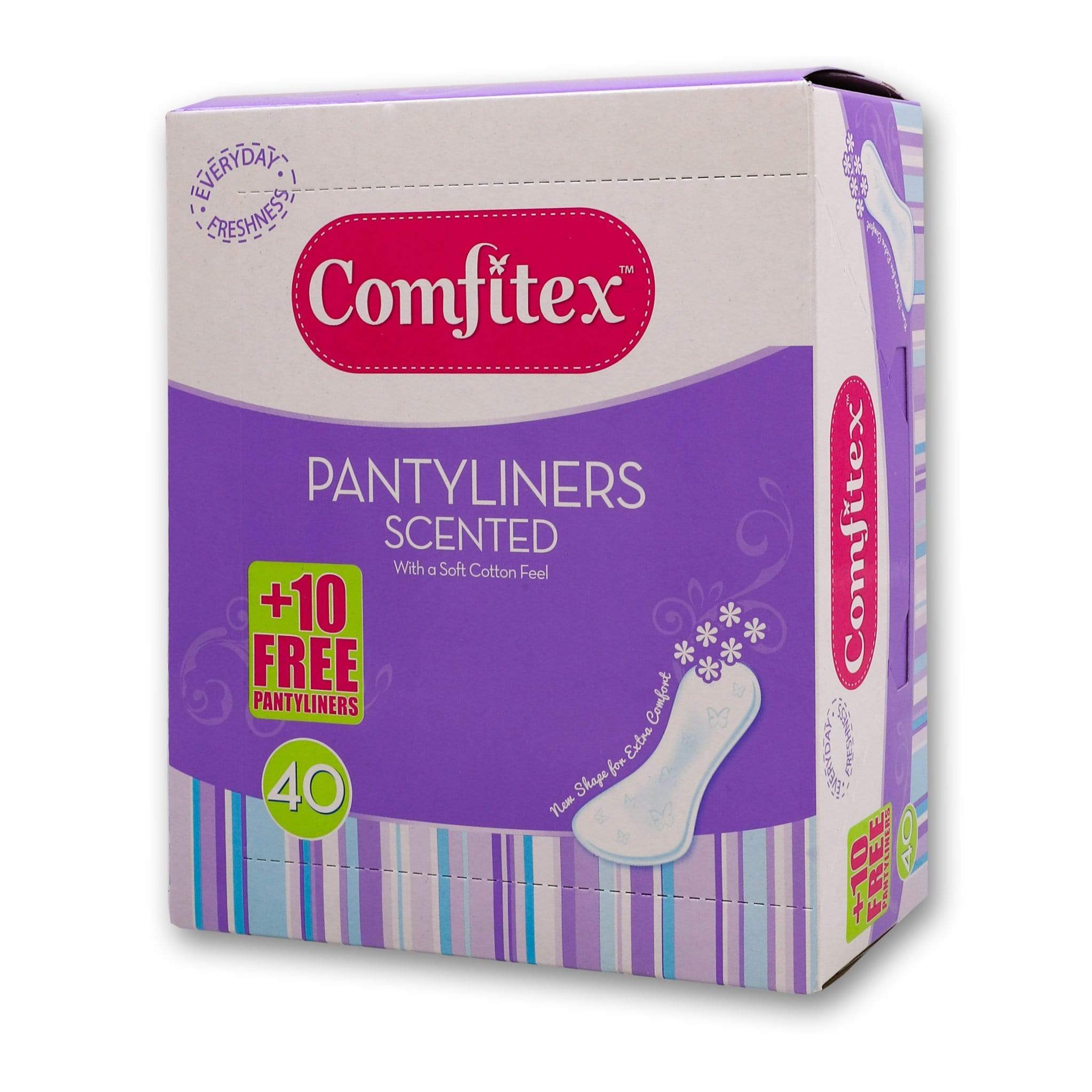 Comfitex Pantyliners 40s – Cosmetic Connection
