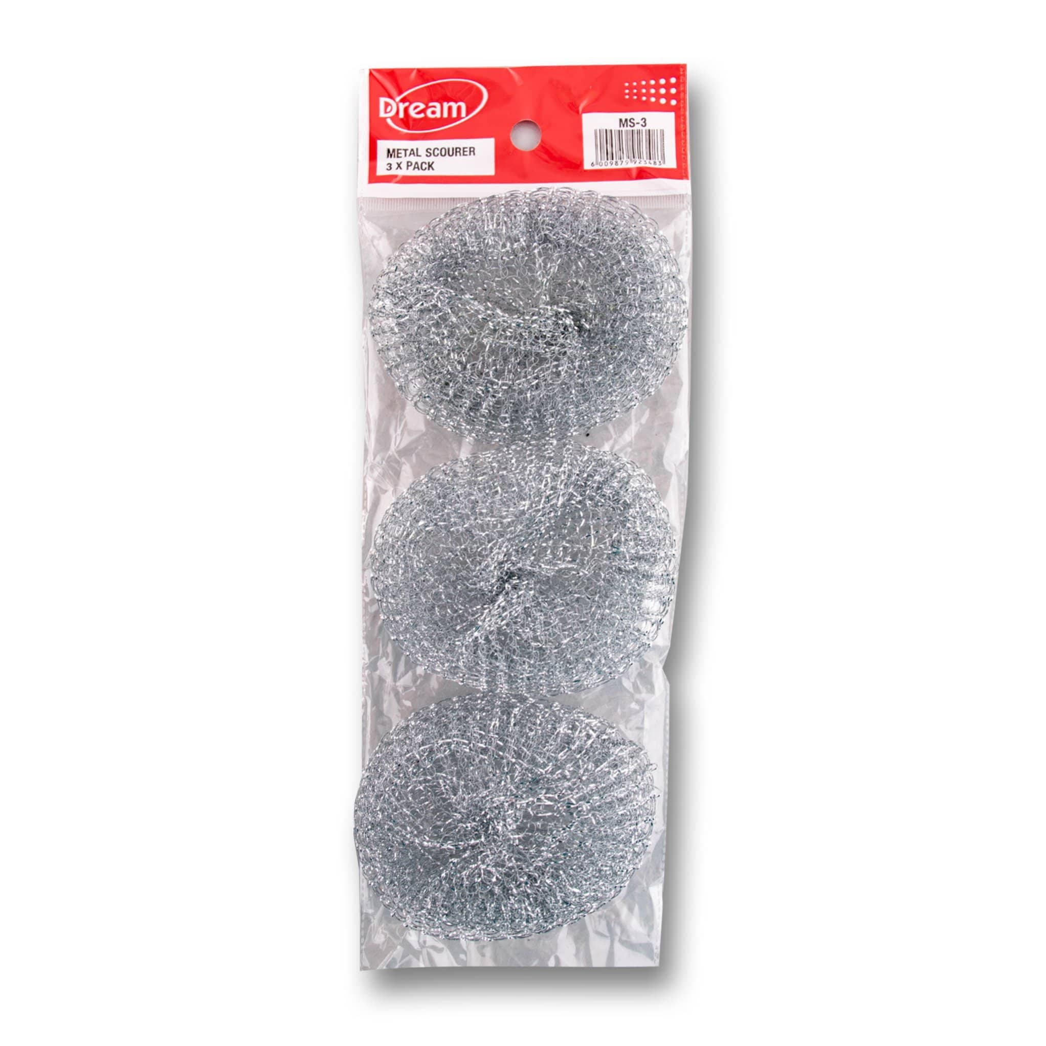 Metal Scourer 3 Pack