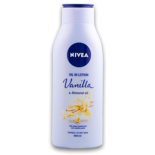 Vanilla & Almond Oil in Body Lotion Normal to Dry Skin 400ml