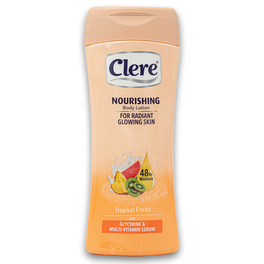 Clere, Nourishing Body Lotion Glycerine & Multi-Vitamin Serum 400ml - Cosmetic Connection