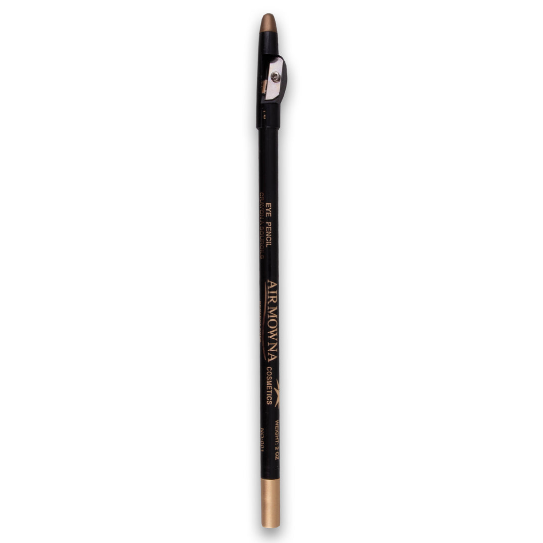 Airmowna, Eye Pencil Black with Sharpener - Cosmetic Connection