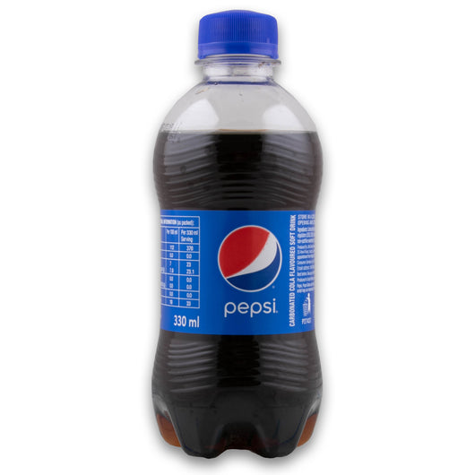 Pepsi, Carbonated Cola Flavoured Soft Drink 330ml - Cosmetic Connection