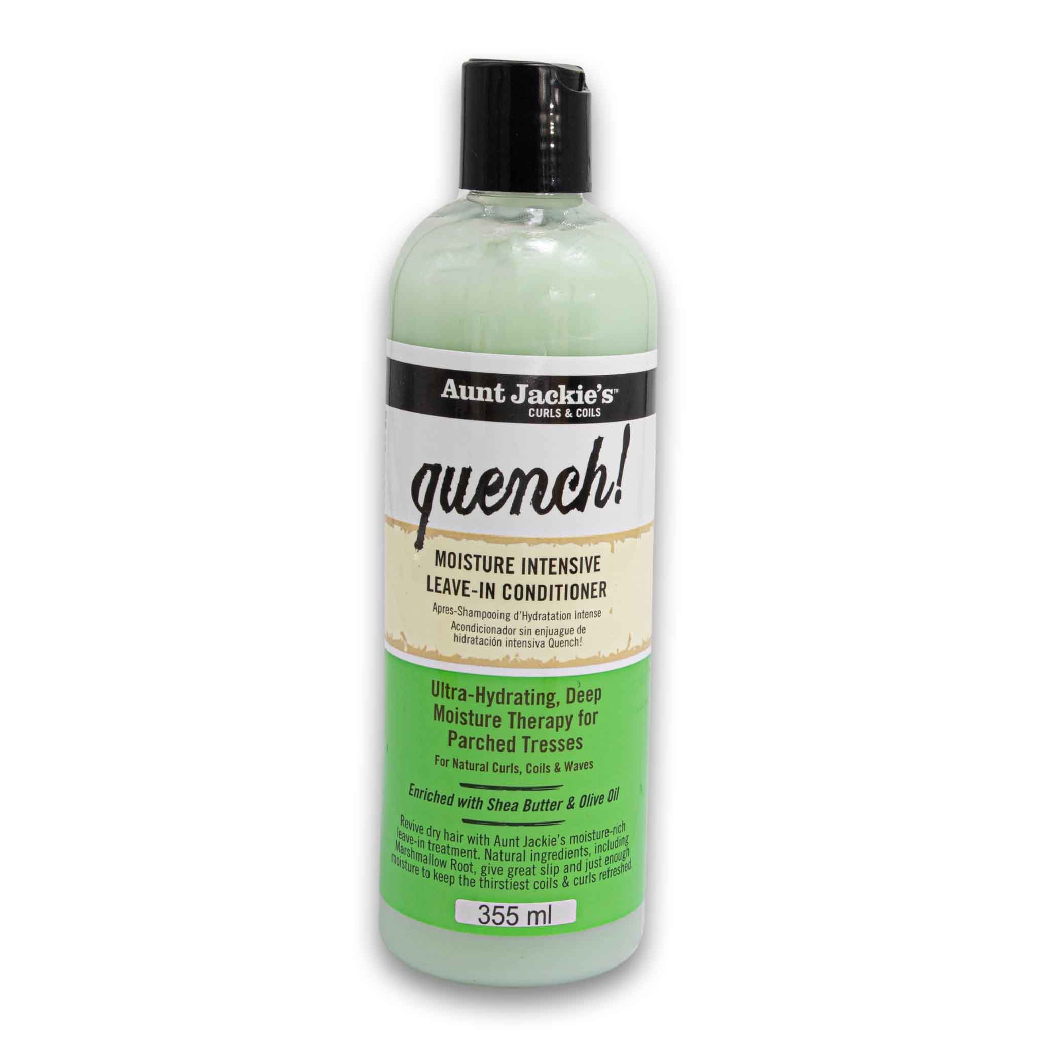 Quench Moisture Intensive Leave-in Conditioner 355ml - Aunt Jackie