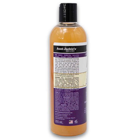 Aunt Jackie's Curls & Coils, Power Wash Intense Moisture Clarifying Shampoo 355ml - Cosmetic Connection