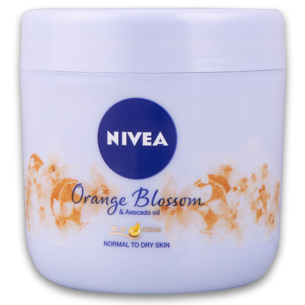 Nivea, Orange Blossom & Avocado Oil Body Cream normal to Dry Skin 400ml - Cosmetic Connection