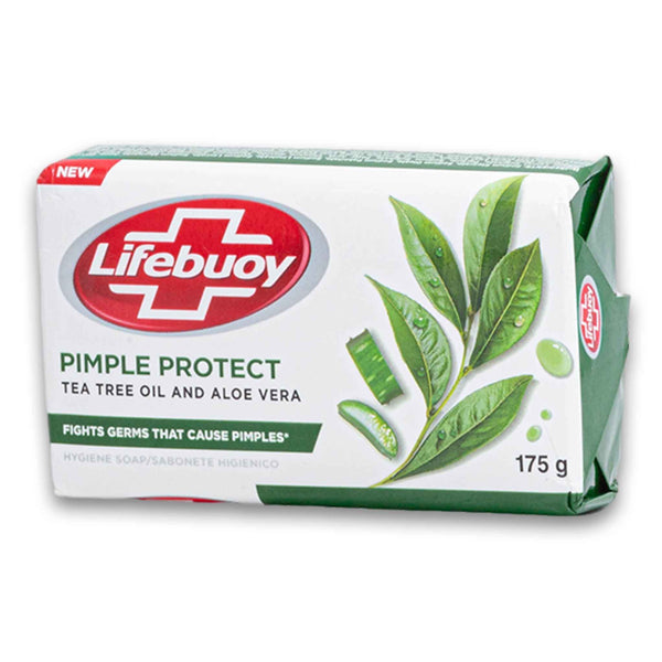Lifebuoy, Pimple Protect Tea Tree Oil and Aloe Vera Hygiene Soap 175g - Cosmetic Connection
