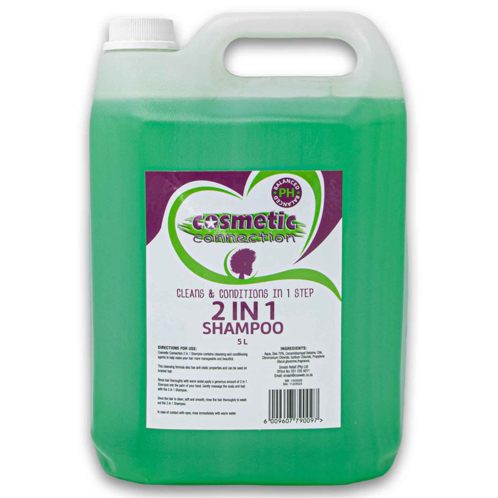 2 in 1 Family Hair Shampoo 5L - Cleans and Conditions | Cosmetic Connection