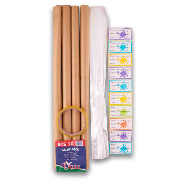 Back to School Brown Kraft Value Pack BTS 10