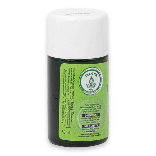 Tlotsa, Glycerine with Aloe extracts and Prickly Pear 50ml - Cosmetic Connection