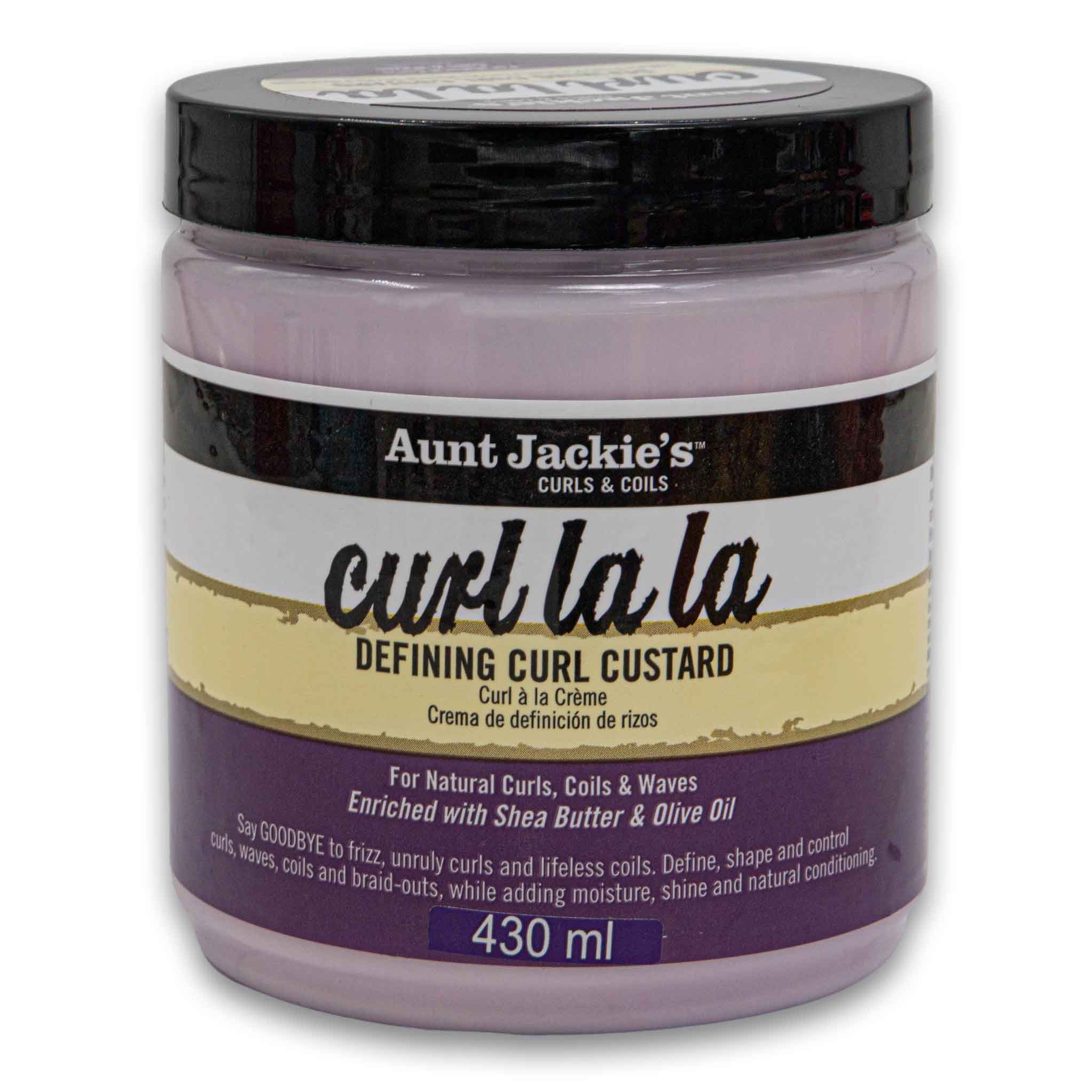 Curl La La Defining Curl Custard 426g - Soft Curls | Aunt Jackie's ...