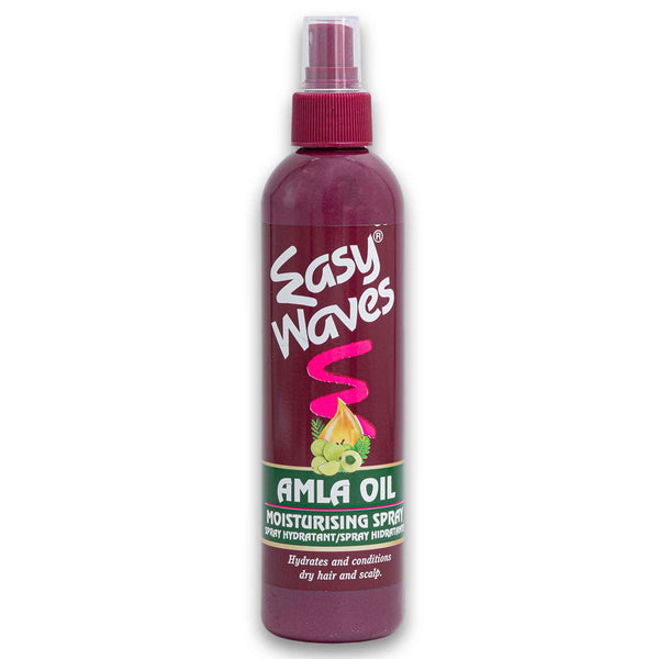Easy Waves, Amla Oil Moisturising Spray Hydrates and Conditions Dry Hair and Scalp 250ml - Cosmetic Connection