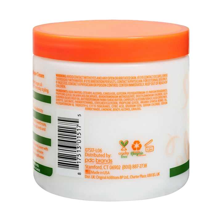 Cantu, Leave-in Conditioning Repair Cream Argan Oil 453g - Cosmetic Connection