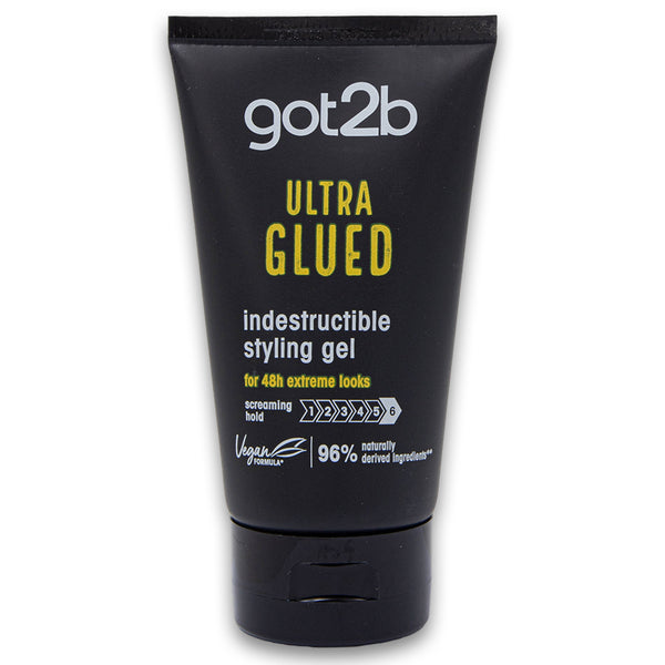 Got2b, Ultra Glued Indestructible Styling Gel Screaming Hold 150ml - Cosmetic Connection