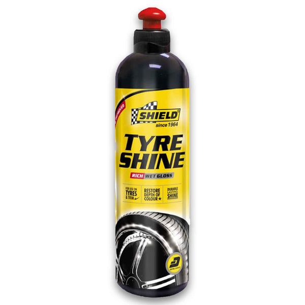 Shield Chemicals, Tyre Shine Rich Wet Gloss 500ml - Cosmetic Connection