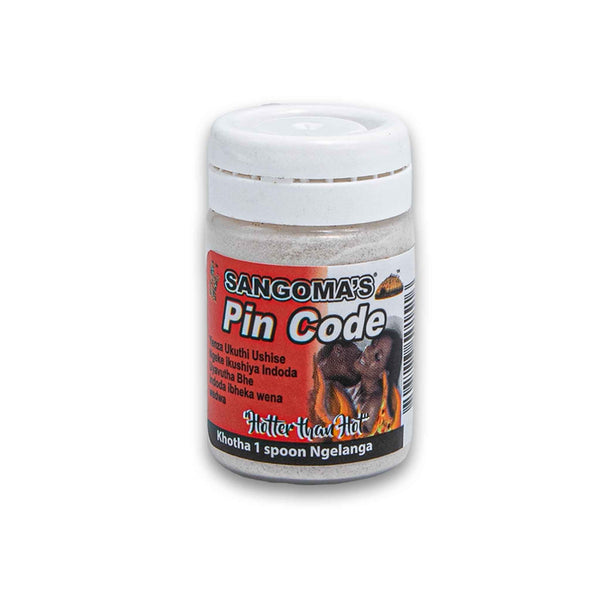 Sangoma's, Pin Code Powder 20g - Get what you Want - Cosmetic Connection