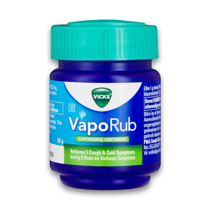 Vicks, Vaporub Vaporizing Ointment 50g - Cosmetic Connection