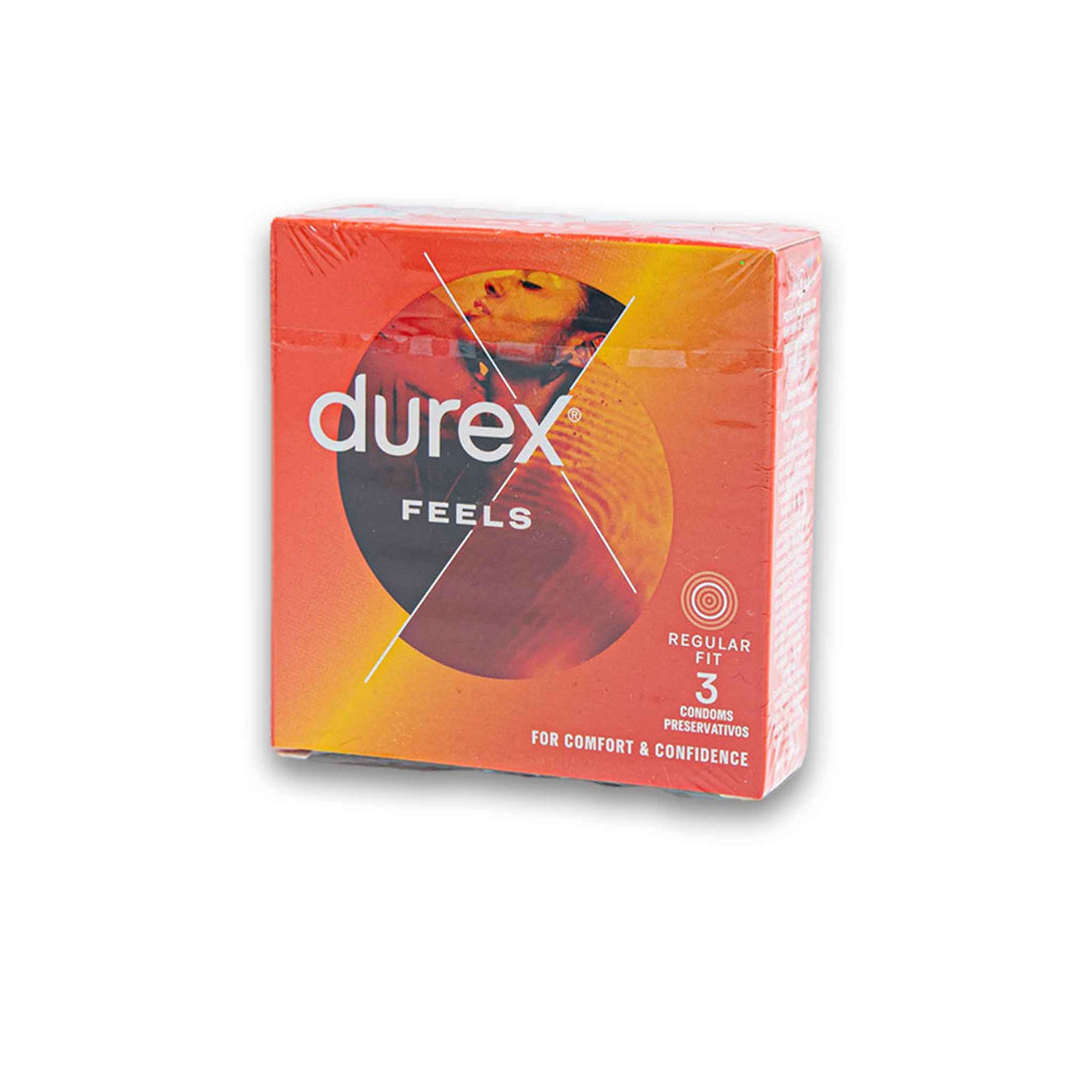 Durex, Feels Regular Fit Condoms 3 Pack - Cosmetic Connection