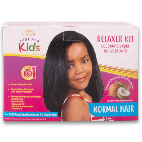 Caivil, Just for Kids Relaxer Kit Normal Hair - Cosmetic Connection