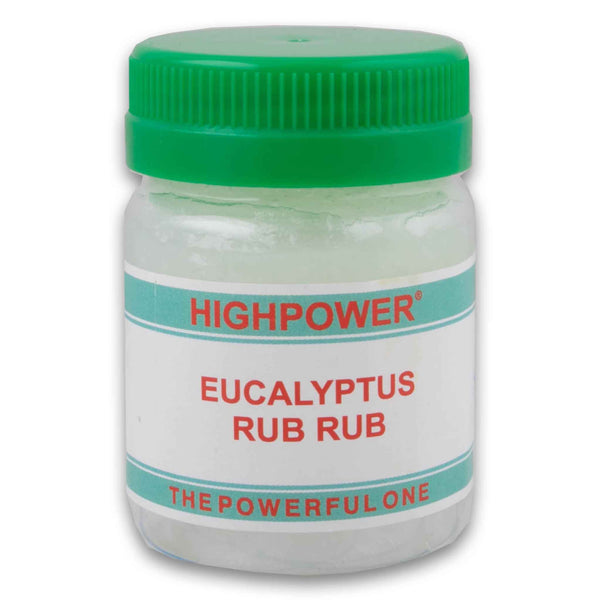 High Power, Eucalyptus Rub Rub 50g - Cosmetic Connection