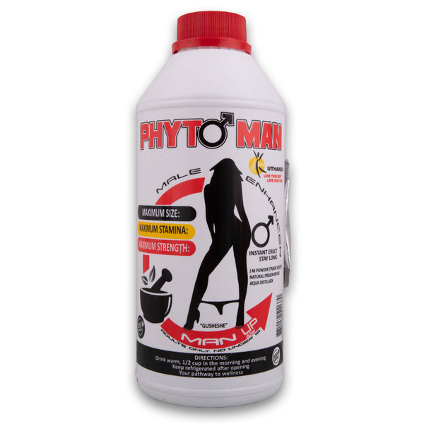 Phytoman Male Enhancer Instant Erect Stay Long Man Up Now 1L