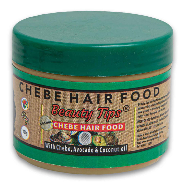 Beauty Tips, Chebe Hair Food 125g with Avocado & Coconut Oil - Cosmetic Connection