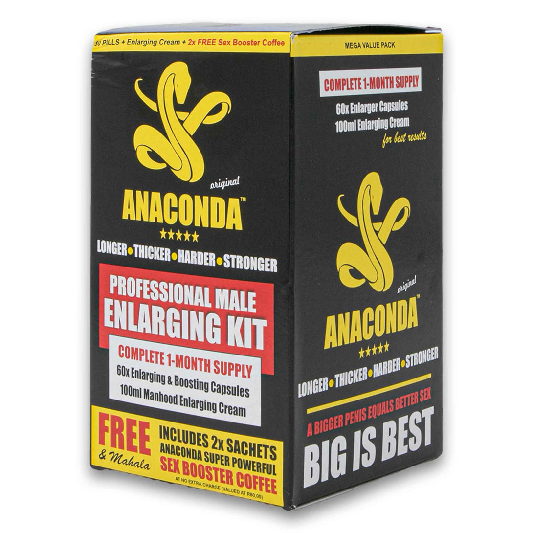 Anaconda, Professional Male Enlarging Kit - Cosmetic Connection