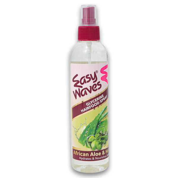Easy Waves, Glycerine Hairfood Spray 250ml African Aloe & Herbs - Cosmetic Connection