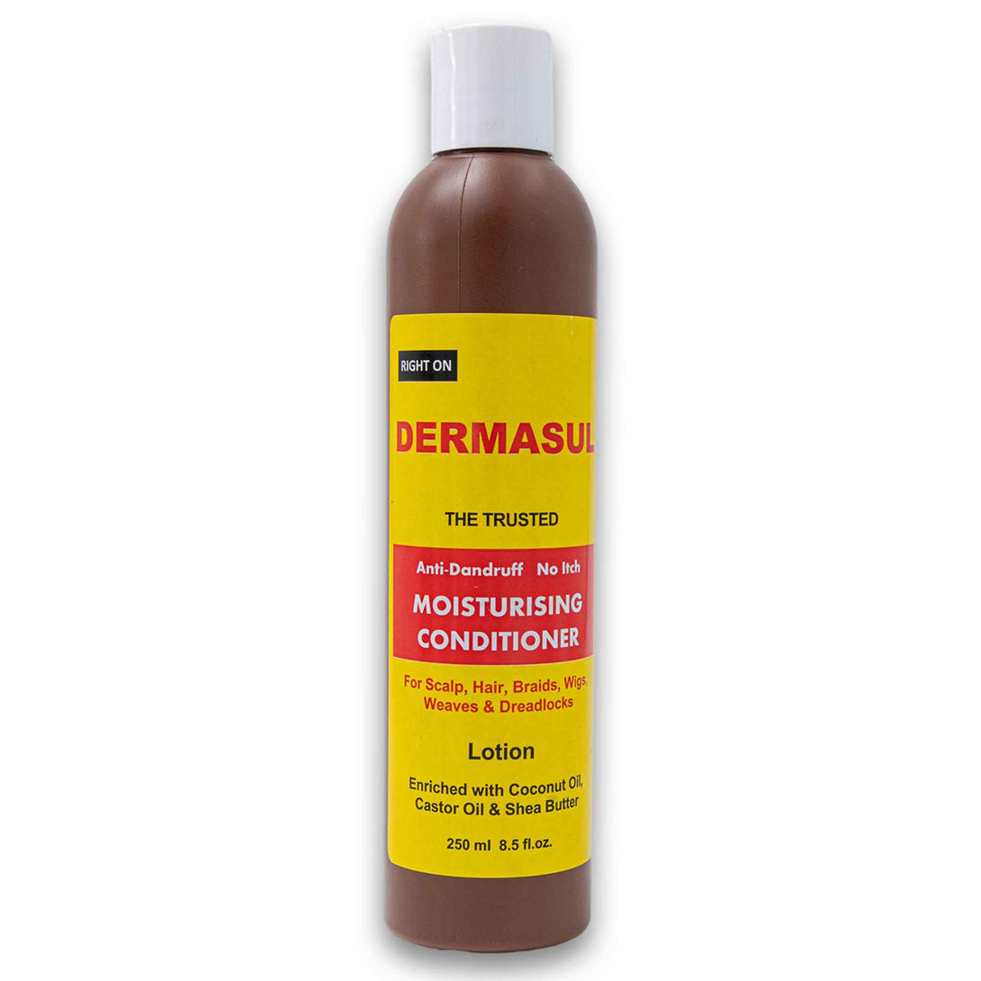 Right On, Dermasul Moisturising Conditioner Lotion 250ml - Cosmetic Connection