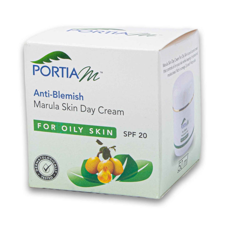 Portia M, Marula Skin Day Cream Anti-blemish 50ml - Cosmetic Connection