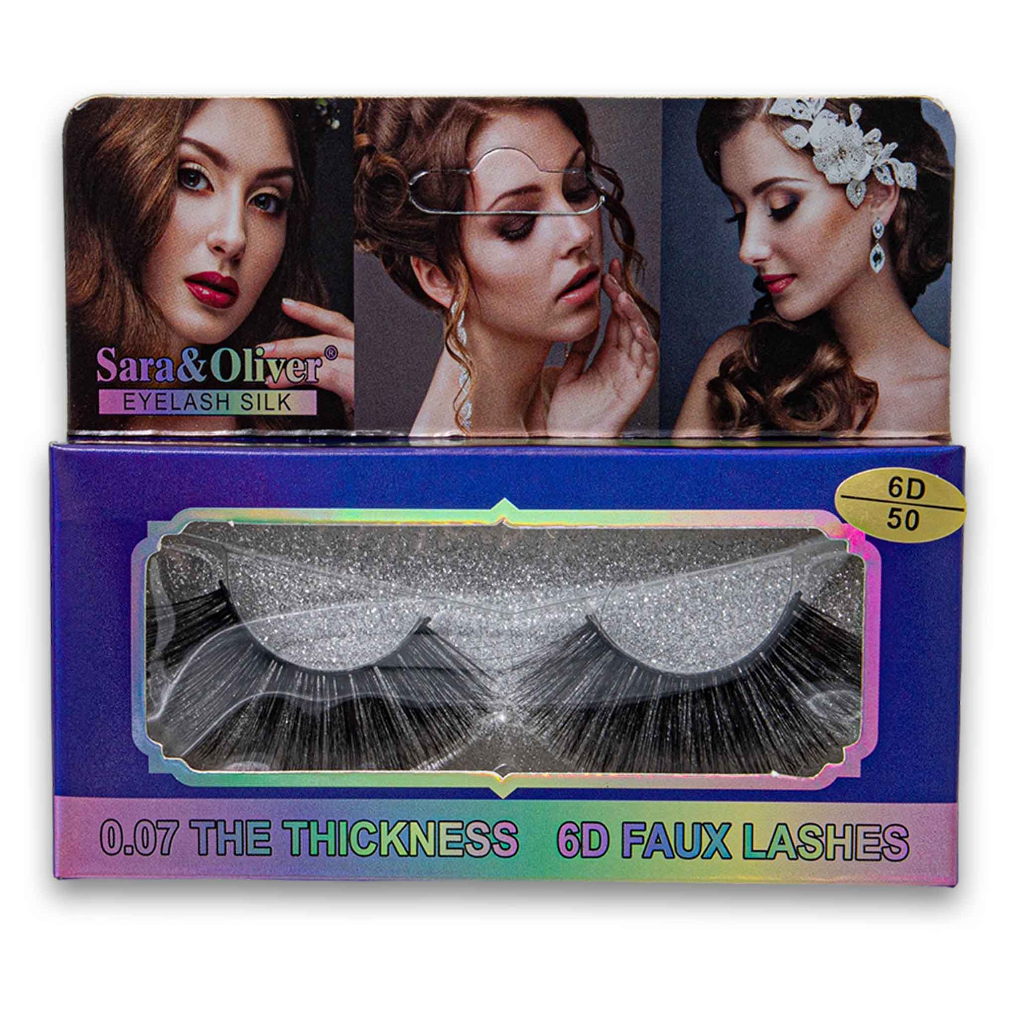 Sara & Oliver, Faux 6D Eyelashes Silk #0.07 - Cosmetic Connection