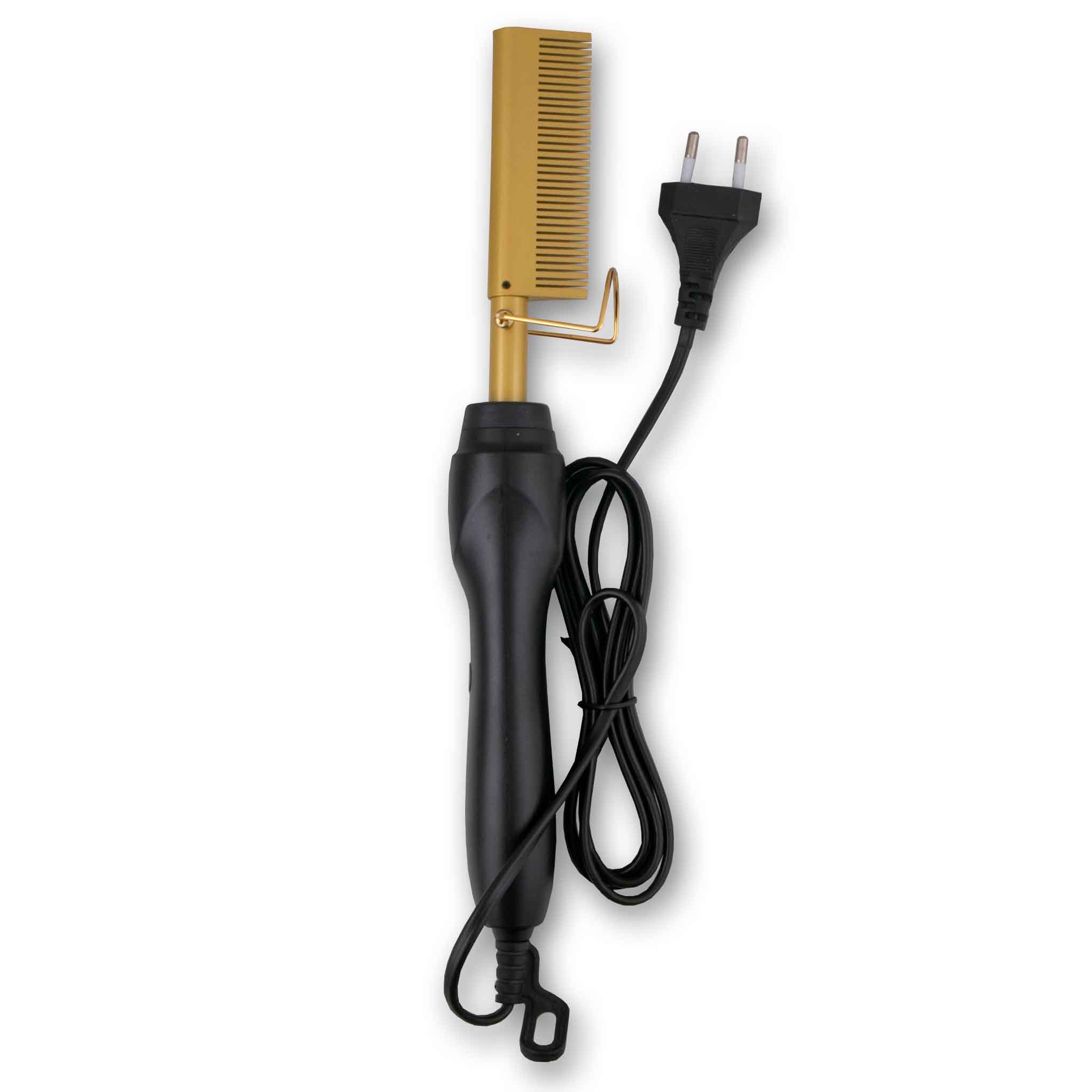 Gold Ceramic Professional Styling Comb - High Heat Tool | Brand Name ...