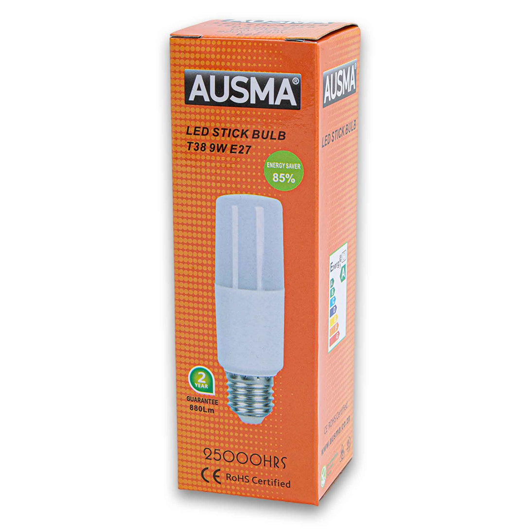 Ausma, LED Stick Bulb 9W T38 E27 - Cosmetic Connection