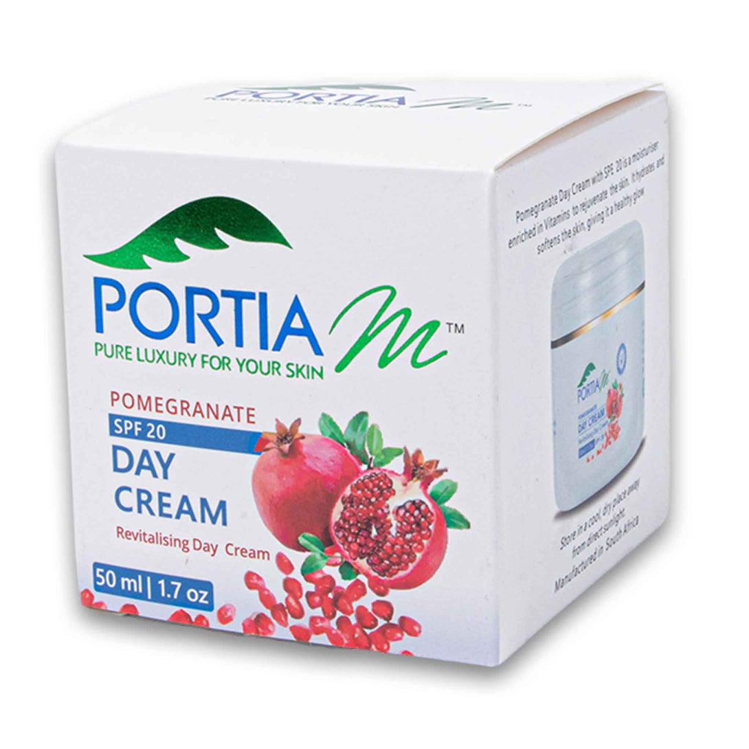 Portia M, Pomegranate Revitalising Day Cream 50ml - Cosmetic Connection