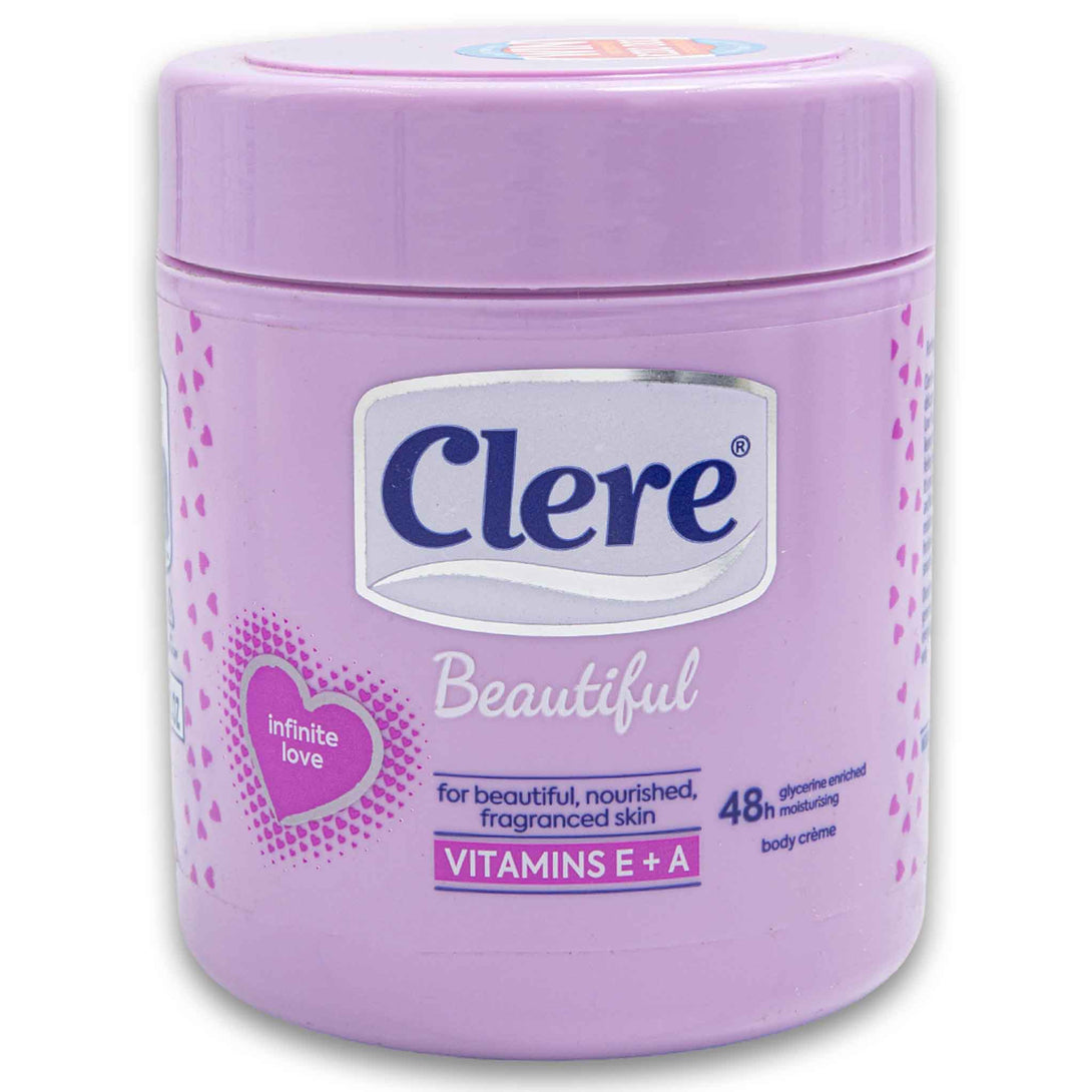Clere, Beautiful Body Cream 400ml - Cosmetic Connection