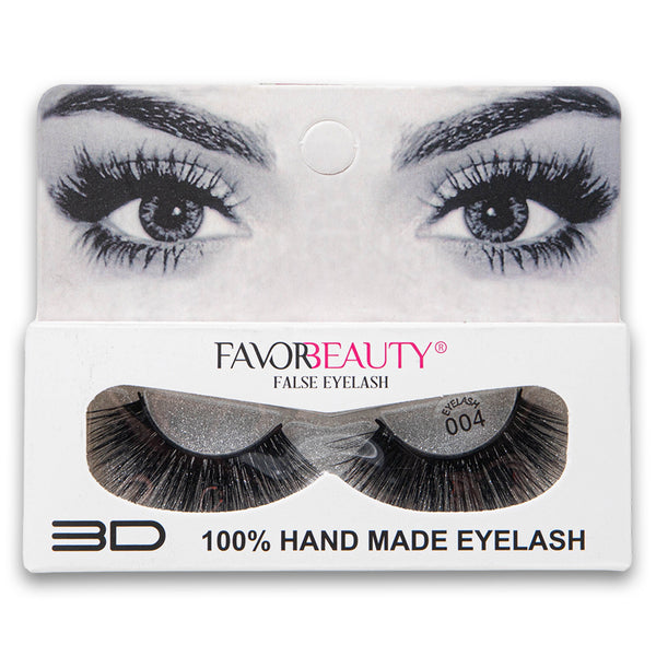 Favor Beauty, Pestanas False Eyelash 3D 100% Handmade #004 - Cosmetic Connection