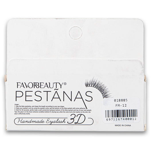 Favor Beauty, Pestanas False Eyelash 3D 100% Handmade #004 - Cosmetic Connection