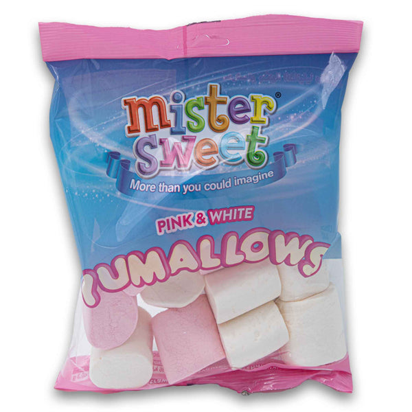 Mister Sweet, Pink & White Yumallows 150g - Cosmetic Connection