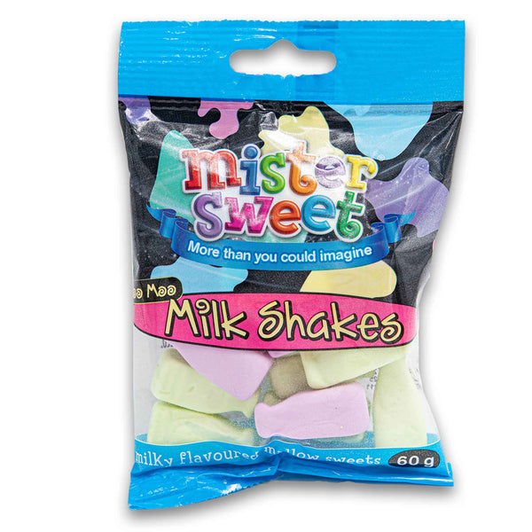 Mister Sweet, Moo Moo Milk Shakes Sweets 60g - Cosmetic Connection