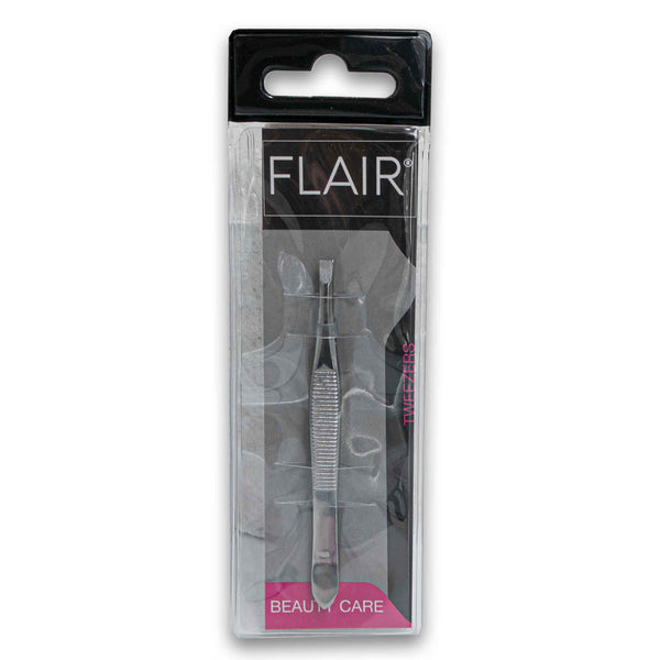 Flair, Tweezers Straight Tip - Cosmetic Connection