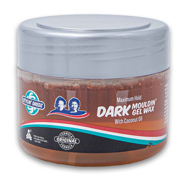 Stylin Dredz, Dark Mouldin Gel Wax with Coconut Oil 125ml - Cosmetic Connection