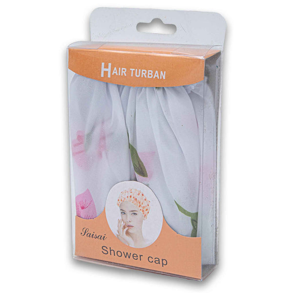 Naturally Flawless, Hair Turban Shower Cap - Cosmetic Connection