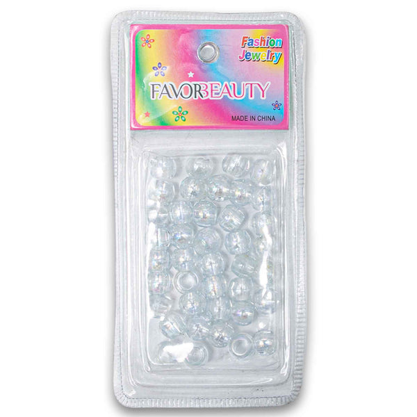 Favor Beauty, Fashion Jewelry Hair Beads Clear Pearl - Cosmetic Connection