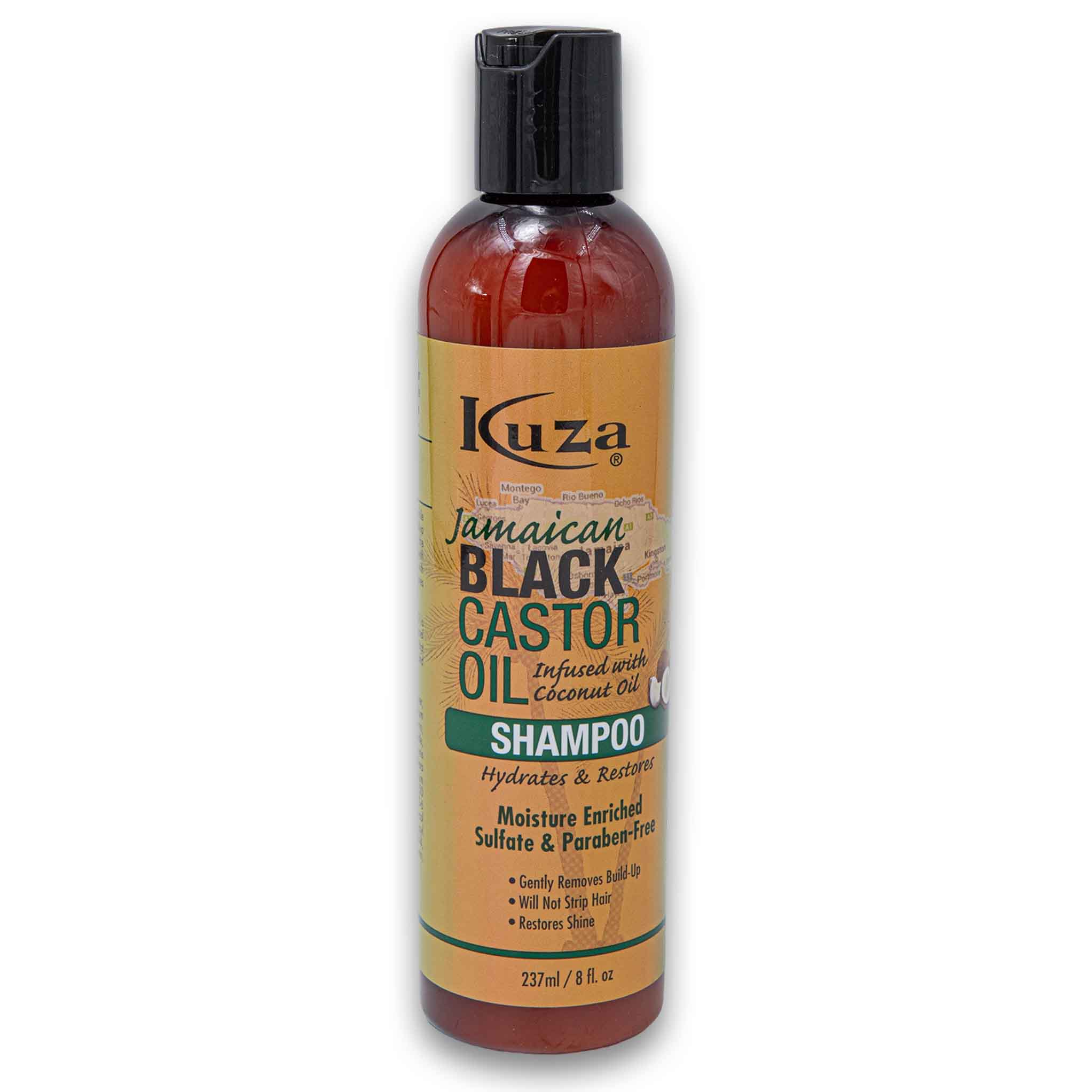 Kuza, Jamaican Black Castor Oil Shampoo 237ml - Cosmetic Connection