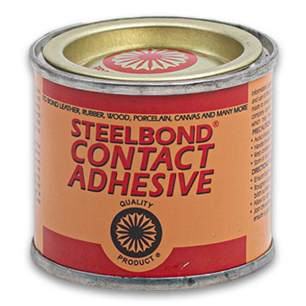 Steelbond Contact Adhesive for Leather Rubber Wood Porcelain Canvas 70ml