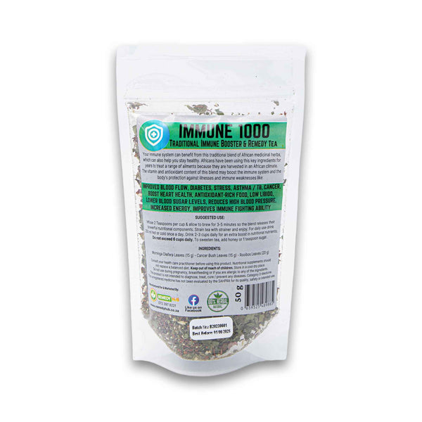 Remedy Hub, Immune 1000 Traditional Immune Remedy & Booster 50g - Cosmetic Connection